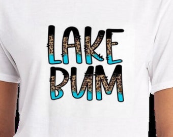 Lake-shirt, zomershirt, grafische sublimatie-t-shirts voor dames