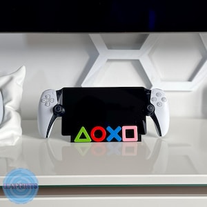 Soporte para PlayStation Portal impreso en 3D: base de exhibición personalizada para la consola PS Portal