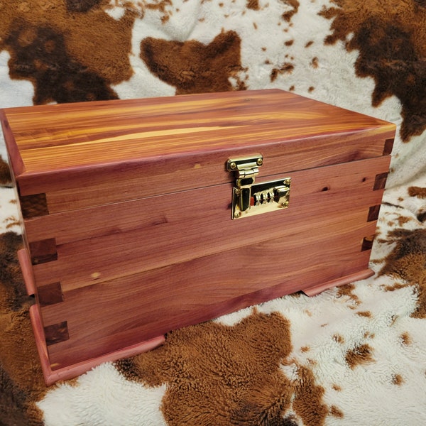 Cedar Jewelry Box Etsy