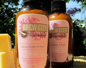 Cocoa Butter and Rose Skin Lotion