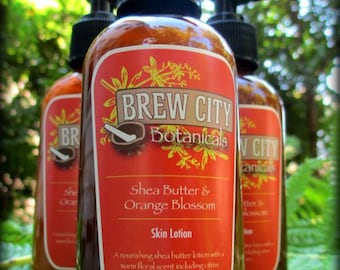 Shea Butter and Orange Blossom Skin Lotion