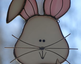 Stained Glass Rabbit