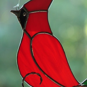Stained Glass Cardinal image 2