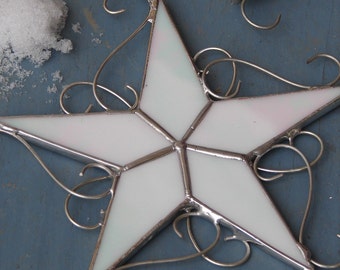 Set of 2 Stained Glass Wish Upon A Star Stars