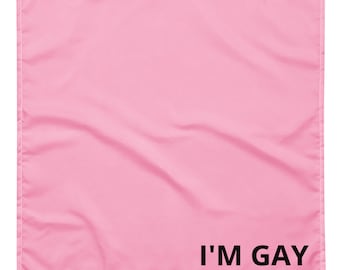 Ich bin Gay Pride Hundehalstuch – Feiern Sie mit Stil!