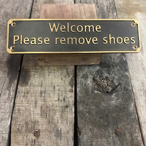 Placa de latón personalizada, placa para puerta con nombre de profesión, placa para oficina personal, placa para puerta ornamentada