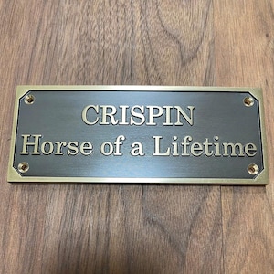 Custom brass signs, address signs, house number plates, traditional door number plates