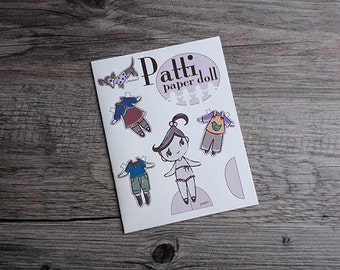 Patti Paper Doll All Occasion Card Set of 4