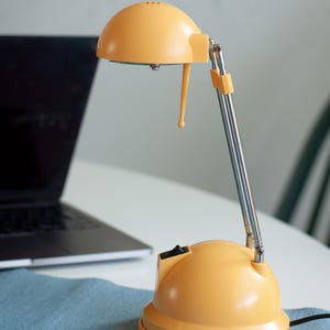 Postmodern telescopic desk lamp by Mascot Lighting 1980s, Memphis design lamp, retro lighting