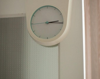 Ikea Mikael Axelsson SIPPRA Gray Wall Clock , Rare Ikea Industrial