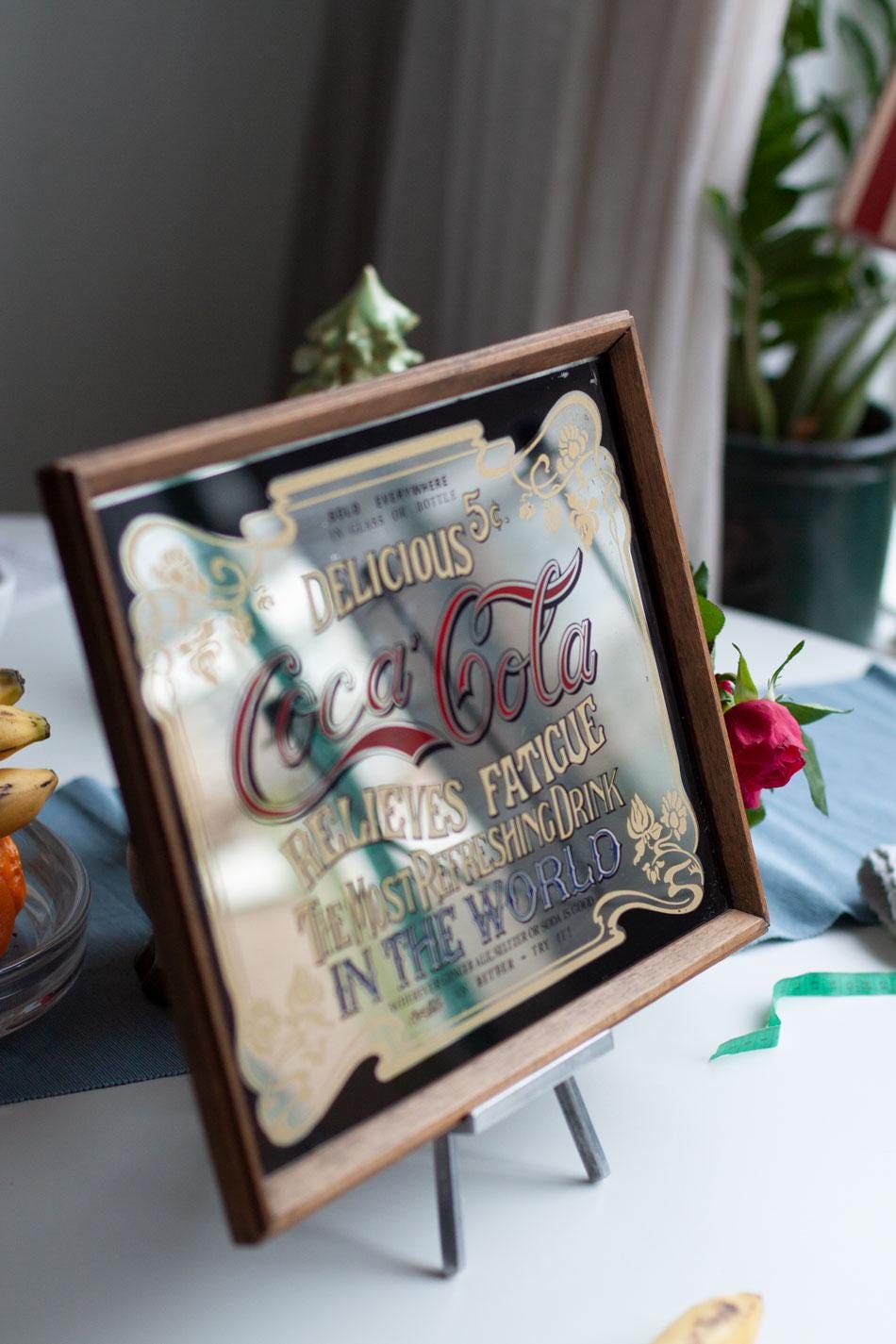 Coca Cola Mirror Vintage - Etsy