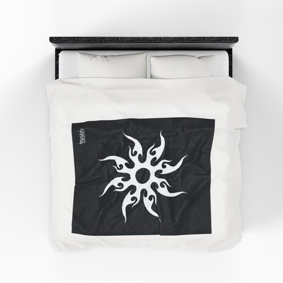 Two Time Symbol Inspired Forsanken Cozy Velveteen Plush Blanket
