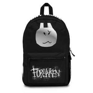 Gubby rabbit inspired forsaken gangster pet gubby lovers, love roblox, gamers, for school kids Personalized for Backpac Backpack