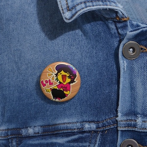 Infected guy LOL regretevator roblox Custom Pin Buttons