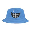 Forsaken bluudude inspired face bluedude custom, roblox, love games Smiley Bucket Hat, bluudud Hat, school Accessory, Gift for Friends