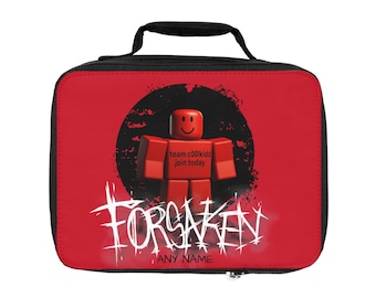 C00lkidd Inspired Forsaken Roblox Lunch Bag - Customizable Kids