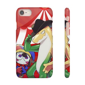 The Amazing Digital Circus pomni and Gummigoo Snap Cases