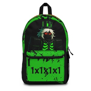 1x1x1x1 BETRAYED inspired forsaken skills, love roblox, gamers lovers Personalized for Backpac Backpack