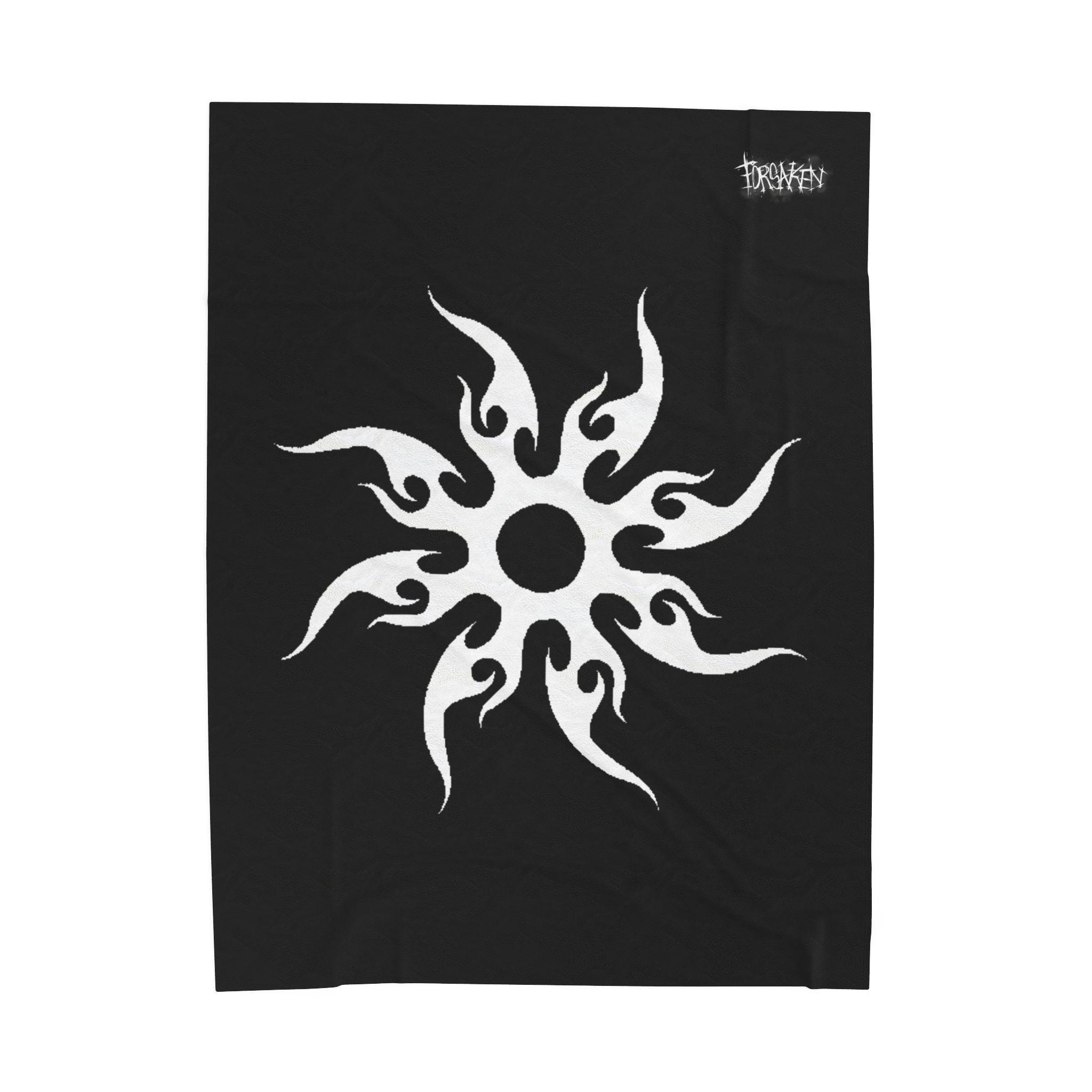 Two Time Symbol Inspired Forsanken Cozy Velveteen Plush Blanket