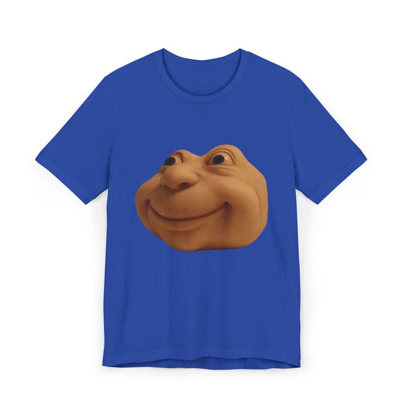 Forsaken 007n7 inspired custom face, roblox Funny Retro T-Shirt, Humorous Graphic Tee, Casual Wear, Gift for Friends, Birthday Shirt. image 1