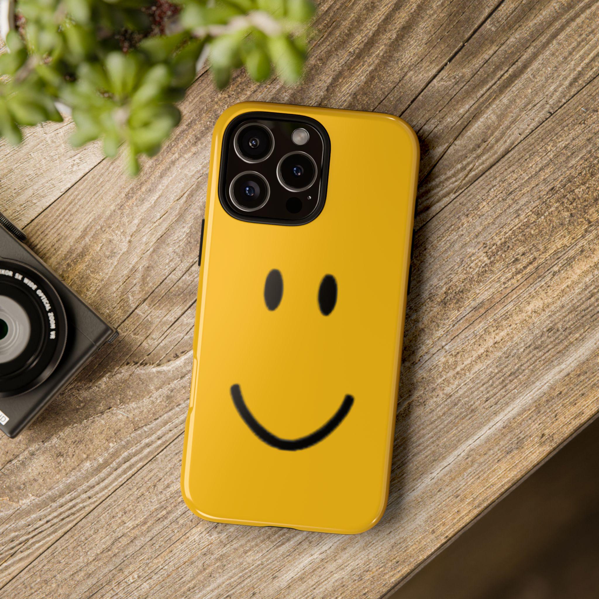 Smiley iPhone Case - Etsy
