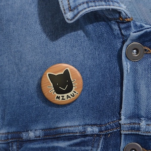 Il volto di Poptart &quot;miao! regretevator roblox Pulsanti pin personalizzati