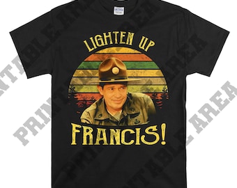 Sergeant Hulka Lighten Up Francis Vintage Men Unisex T shirt, T-shirt, Tshirt MO392