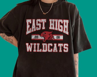 Disney High School Musical The Series East High Mascot Logo Tee | Disneyland Family Vacation Trip Gift shirt | Aesthetic Gift R213