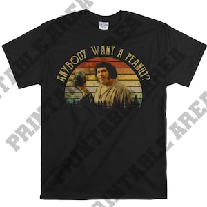 Die Prinzessin Braut Fezzik Jeder möchte ein Erdnuss Vintage Männer Unisex T-Shirt, T-Shirt, Tshirt MO487