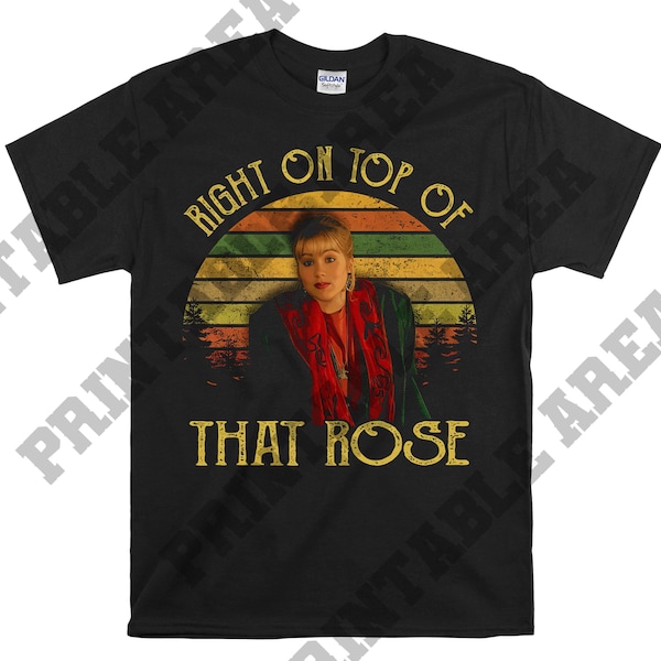 Don't Tell Mom The Babysitter's Dead Sue Ellen Right On Top Of That Rose Vintage Men Unisex T shirt, T-shirt, Tshirt MO135