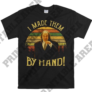 Maglietta unisex vintage da uomo "Scry Movie I Made The By Hand", maglietta, maglietta MO391