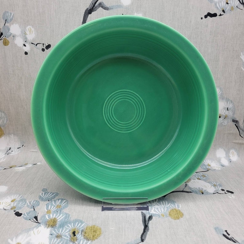 Vintage Fiesta Green Nappy Bowl Vintage Fiesta Ware Homer Laughlin Antique Fiesta Green Fiesta