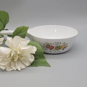 Vintage Corning Ware Spice of Life Centura 6" Menuette Pan/Skillet Corningware Casserole Dish vintage corelle spice of life