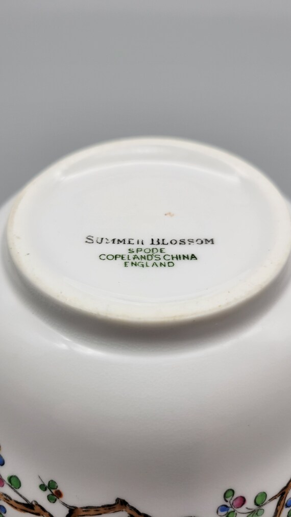 Vintage Spode Shanghai Bone China: Summer Blossom Replacement