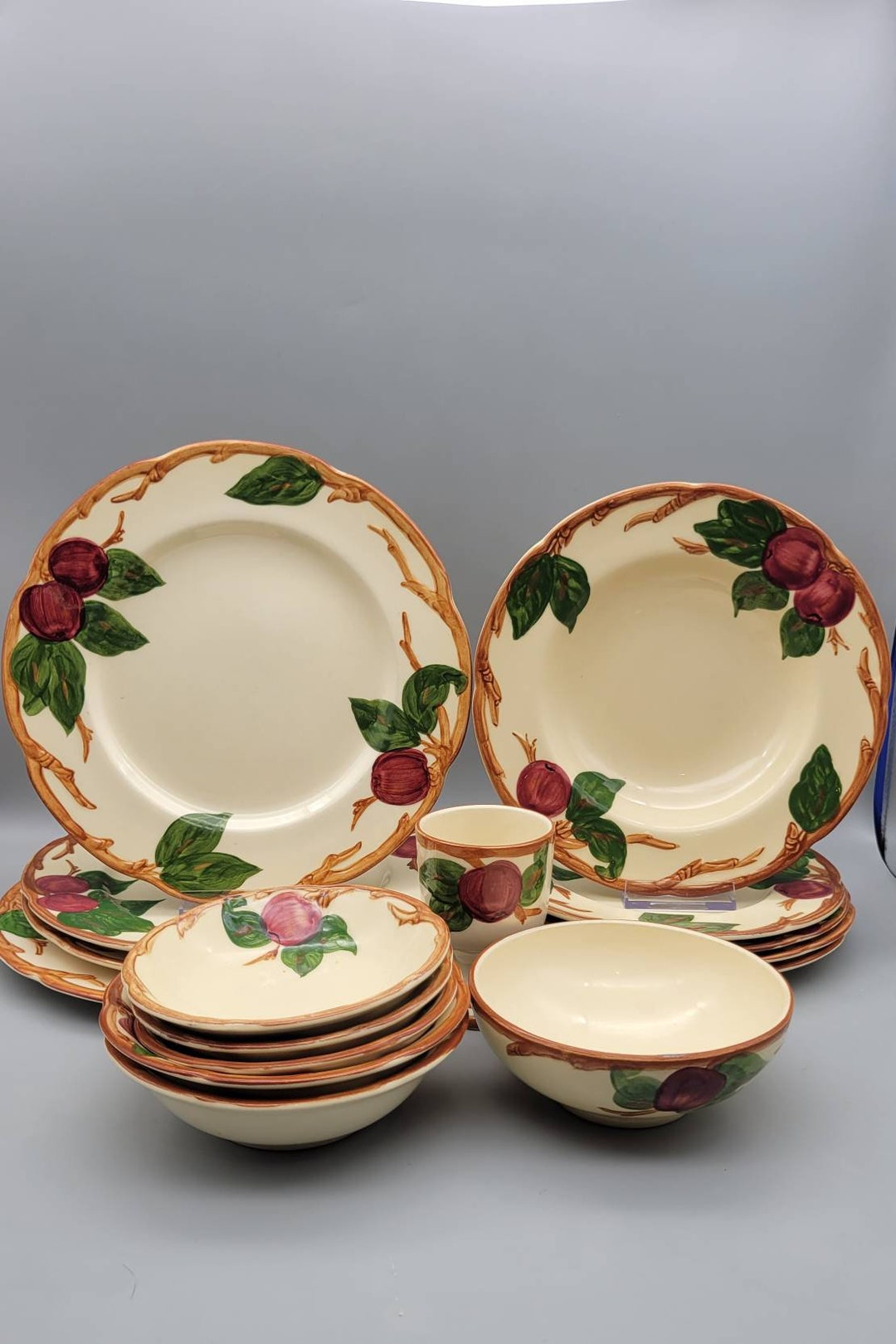 Franciscan Earthenware Franciscan Apple Dinnerware Value Vintage
