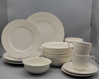 Set of 6 Mikasa Italian Countryside Dinner Plates | 8.8 Inch / 9