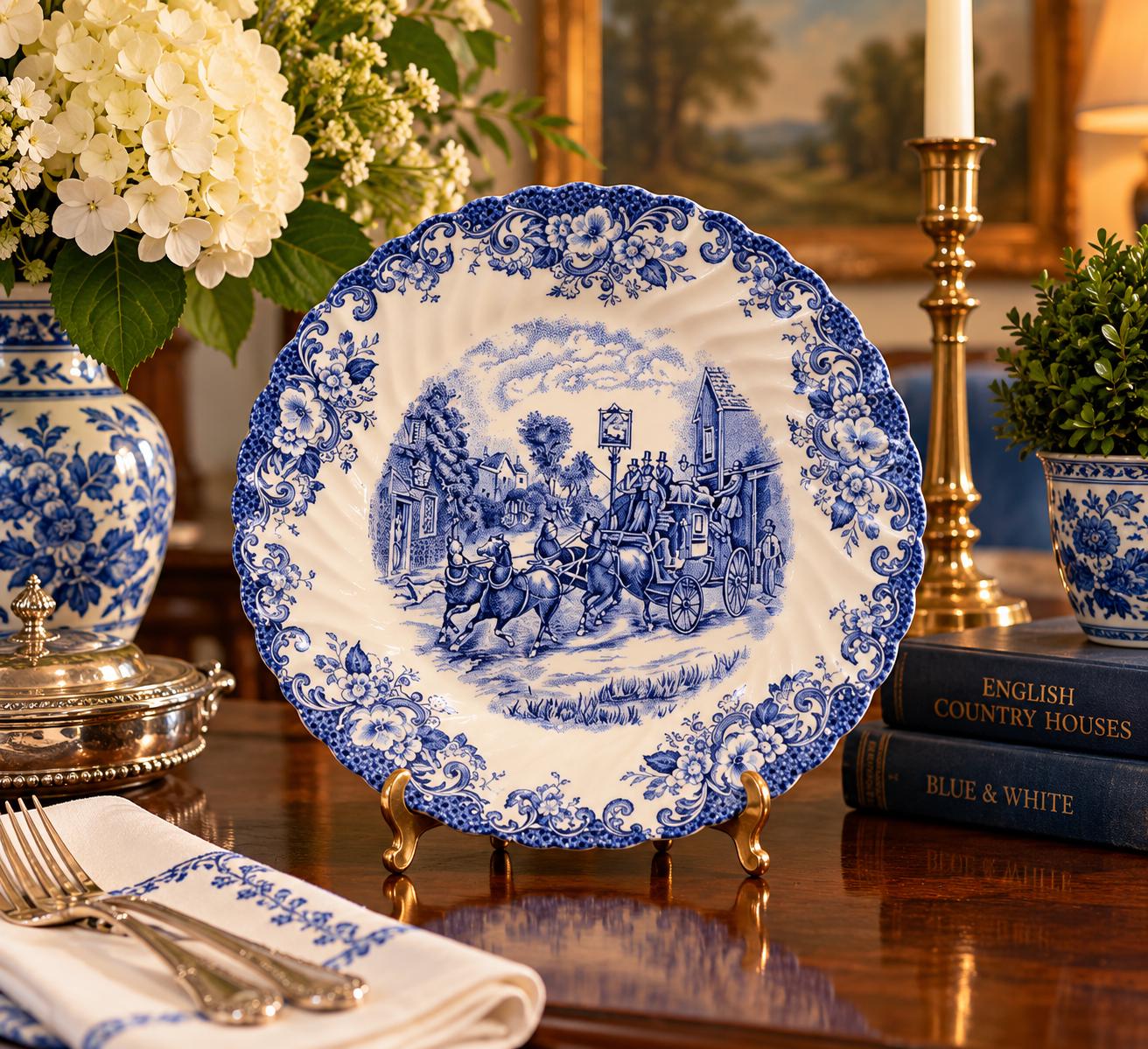 Johnson Brothers China Coaching Set - Etsy
