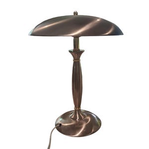 Vintage MCM Chrome Mushroom Space Age Atomic Table Accent Mid Century Modern