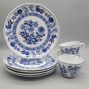 新品モーニング食器セット HUTSCHENREUTHER　ドイツ食器　花柄 Hutschenreuther China Sets - Etsy
