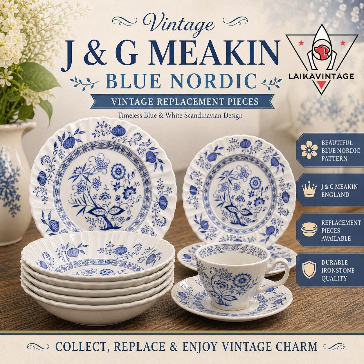 J and G Meakin China - Etsy