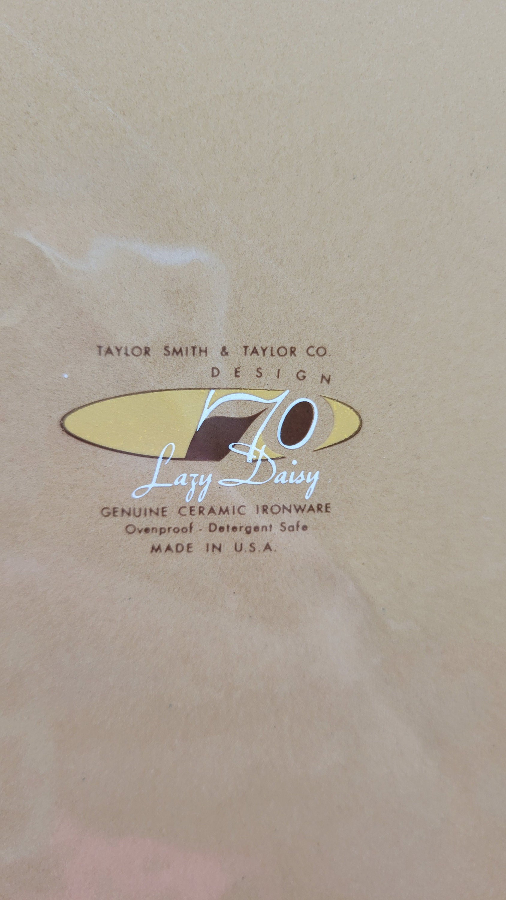 Vintage Lazy Daisy by Taylor, Smith Taylor TS&T - the Extras