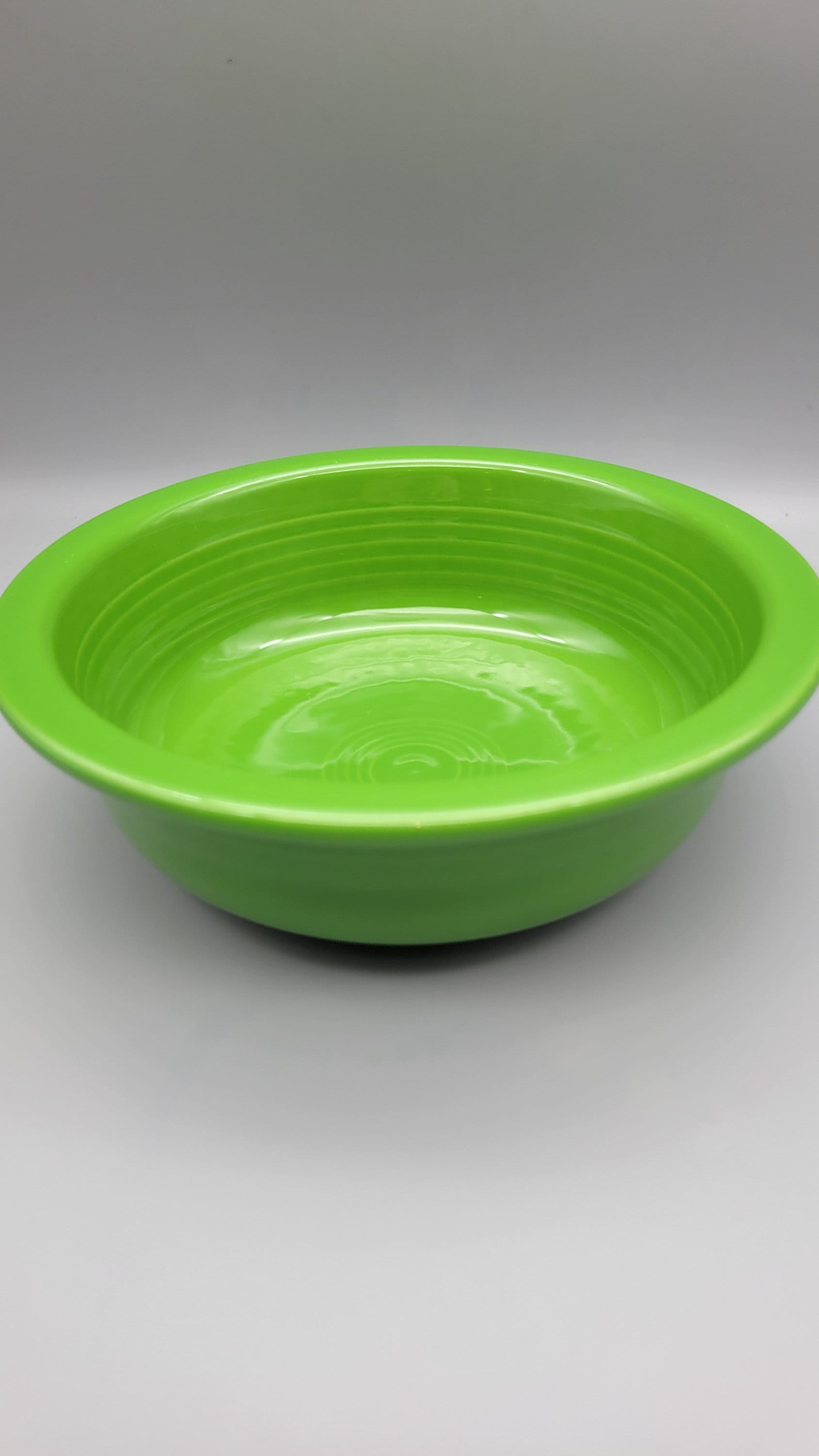 Homer Laughlin Fiesta Ware Shamrock Green Vegetable Serving Bowl