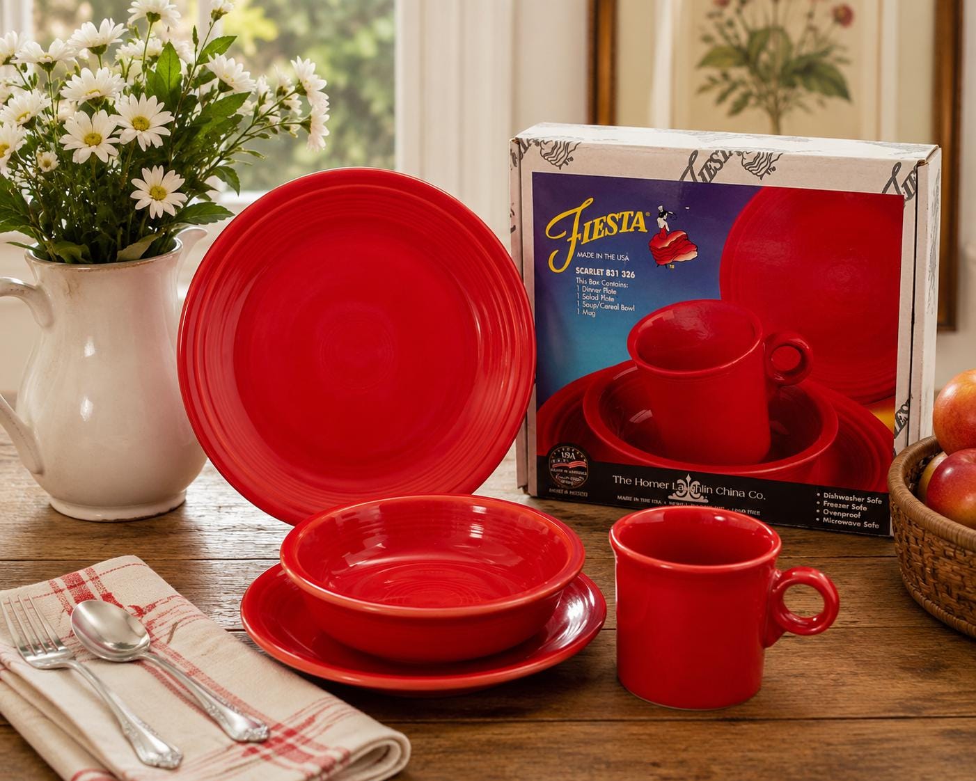 Fiesta プレート　セット　ビンテージ Vintage Fiestaware - Etsy
