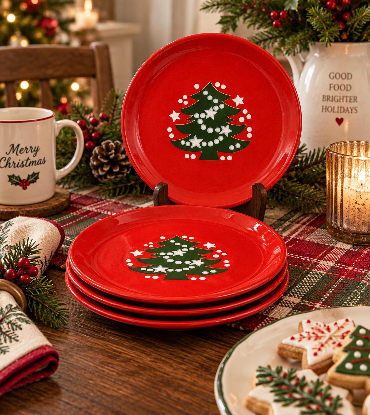 German Waechtersbach Christmas Dishes - Etsy