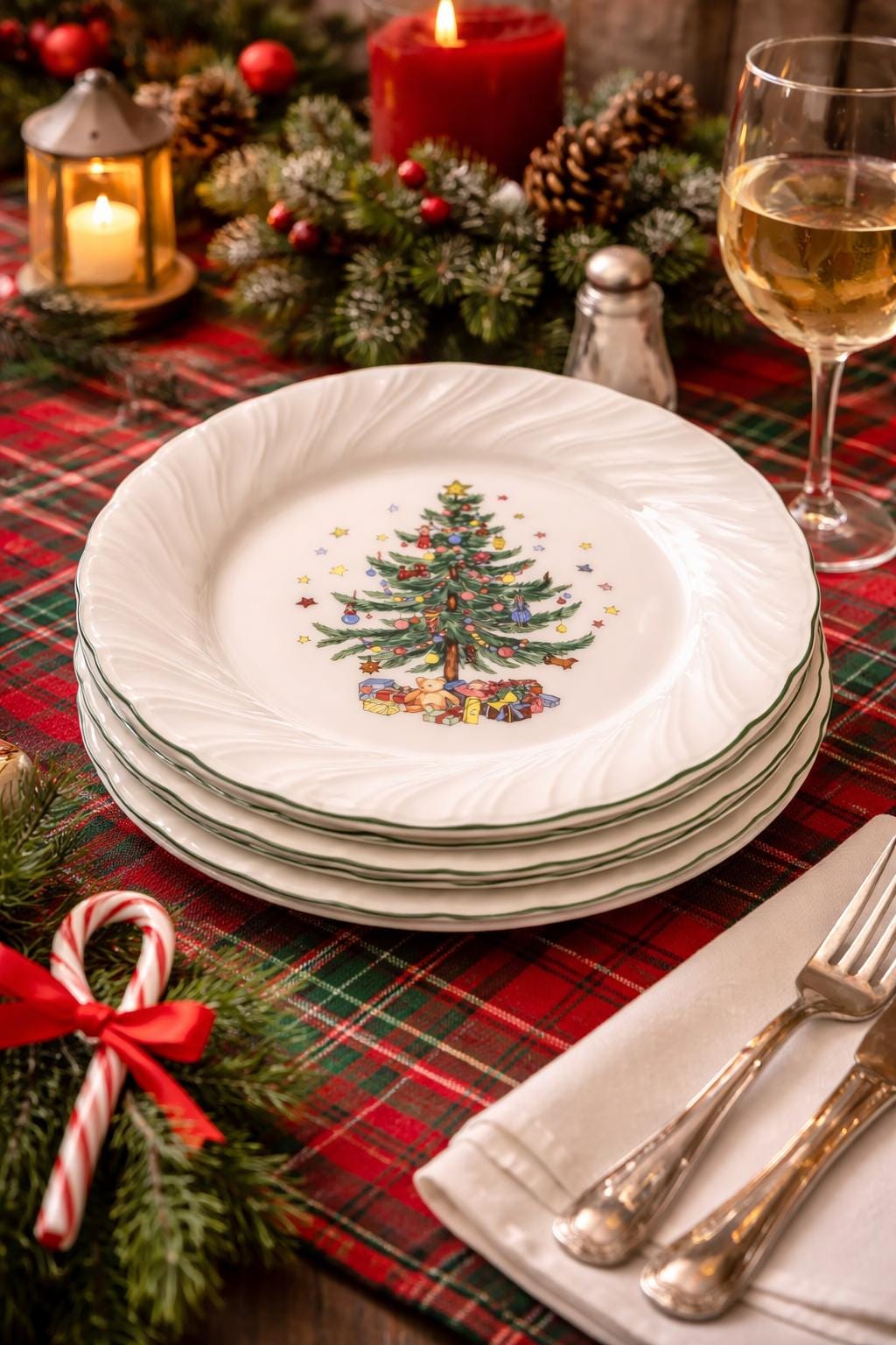 Nikko Christmas Tree Plates - Etsy - Page 2