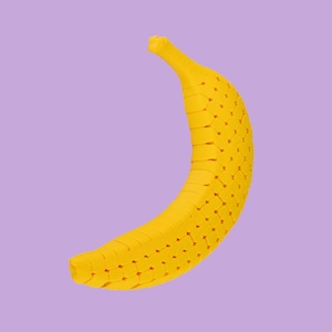 3dprinted Banana Fidget Toy – Articulated 3D Printed | Stress Relief Desk Toy | Fun Sensory Gift