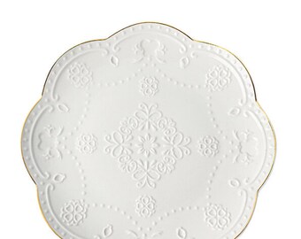 Cake Plates Porcelain 21 Cm for 1-6-12 Persons gifts for, Gifts for a lifetime, Dining and Serving
