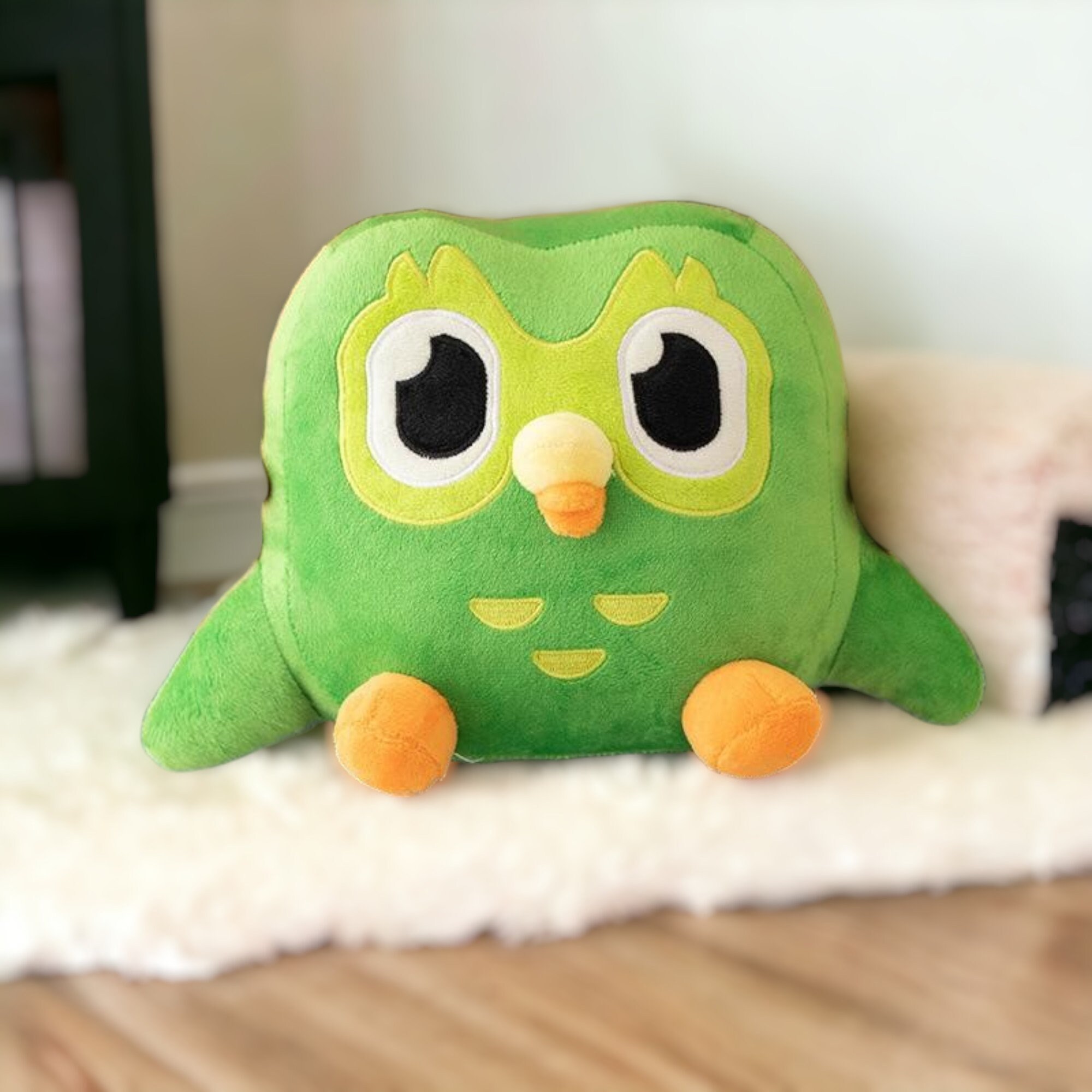 Duolingo Inspired Plushie, Handmade Gift, Plush Doll, Gift for Kids, - Etsy
