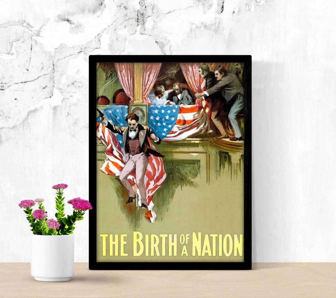 The Birth of A Nation Poster 30 X 40 Etsy