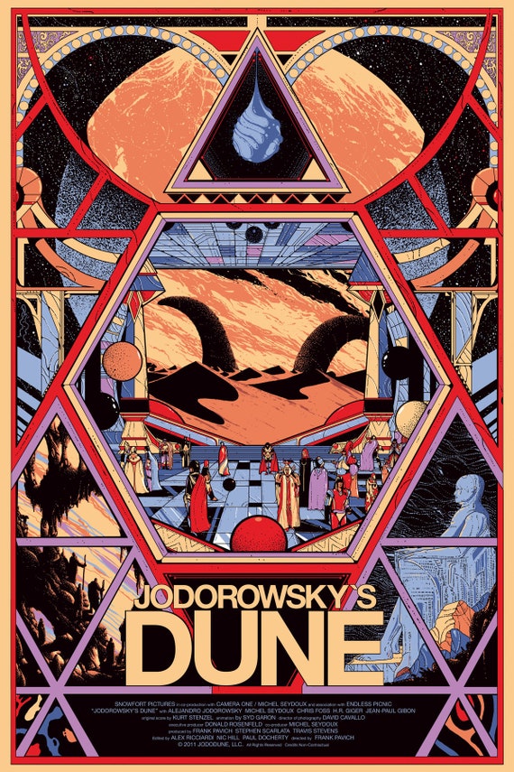 Jodorowsky's Dune - Poster 30 X 40 - Etsy